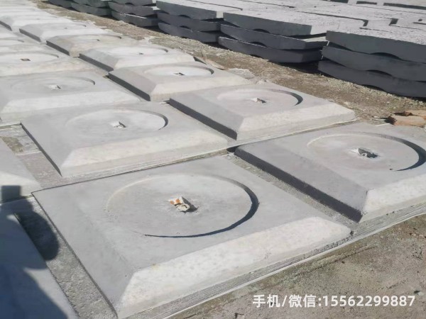 水磨沟1400×1400混凝土电杆底盘